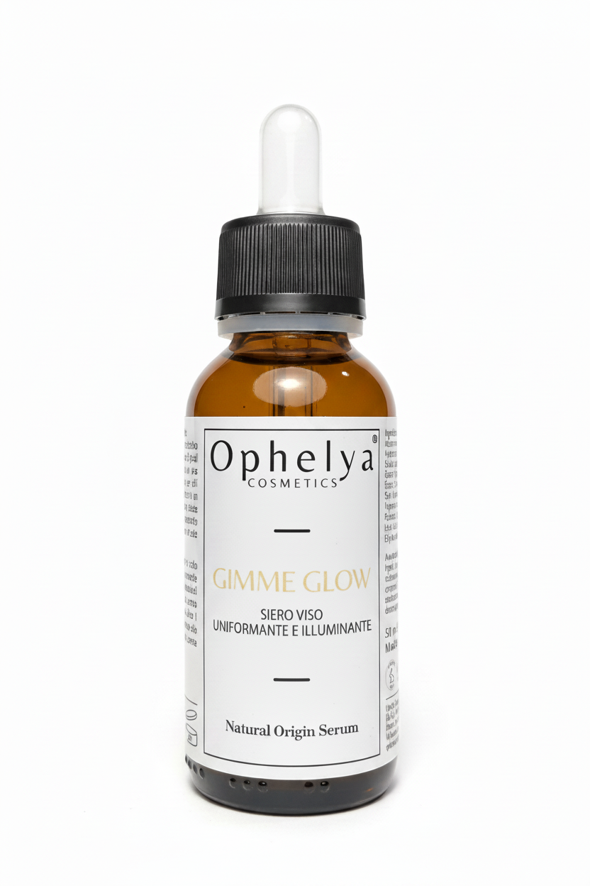 GIMME_GLOW_siero_viso_vitamina_C_e_acido_ialuronico_50ml_-_flacone_3D_Ophelya_Cosmetics