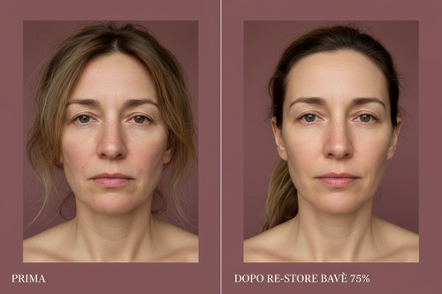 RE-STORE BAVÈ 75% — Prima e Dopo UGC style